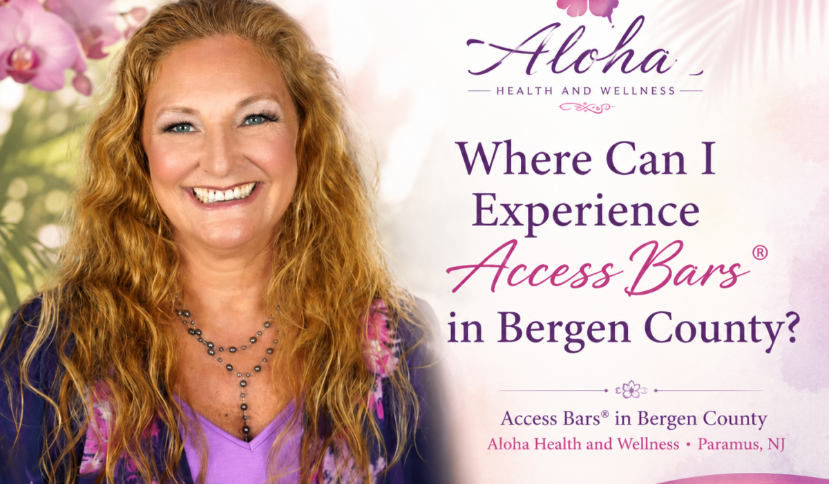 Access Bars Bergen County NJ session at Aloha Health and Wellness in Paramus