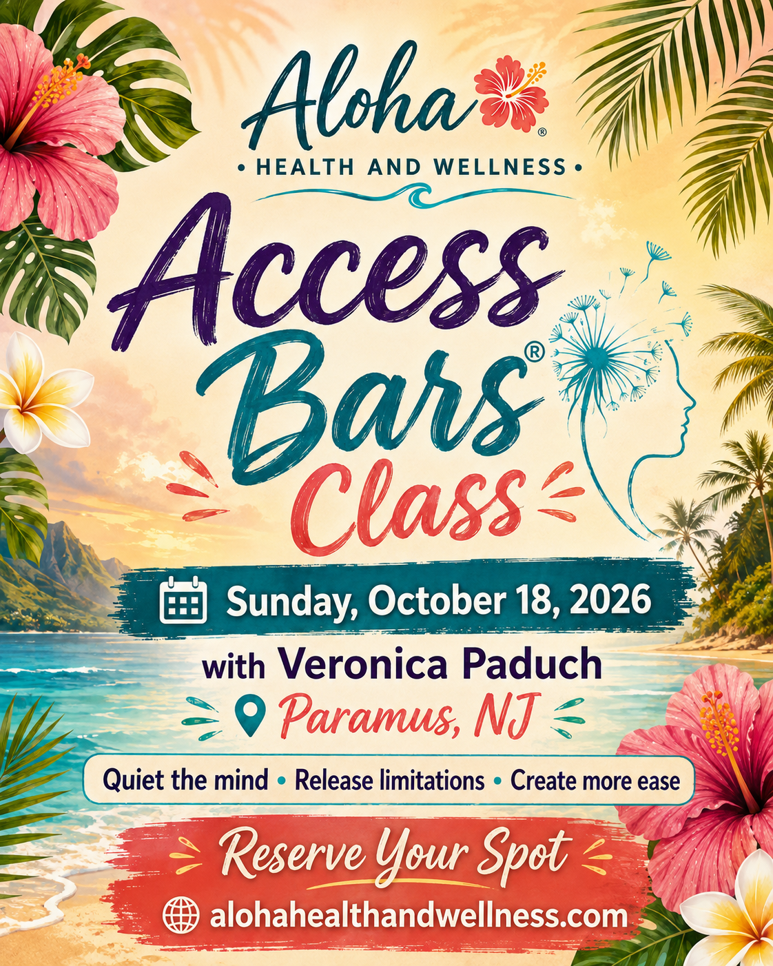 Read more about the article Access Bars® Class in Paramus, NJ — October 18, 2026