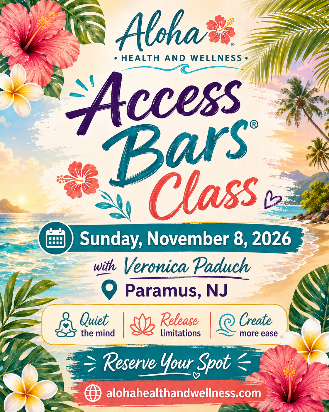 Read more about the article Access Bars® Class in Paramus, NJ — November 8, 2026
